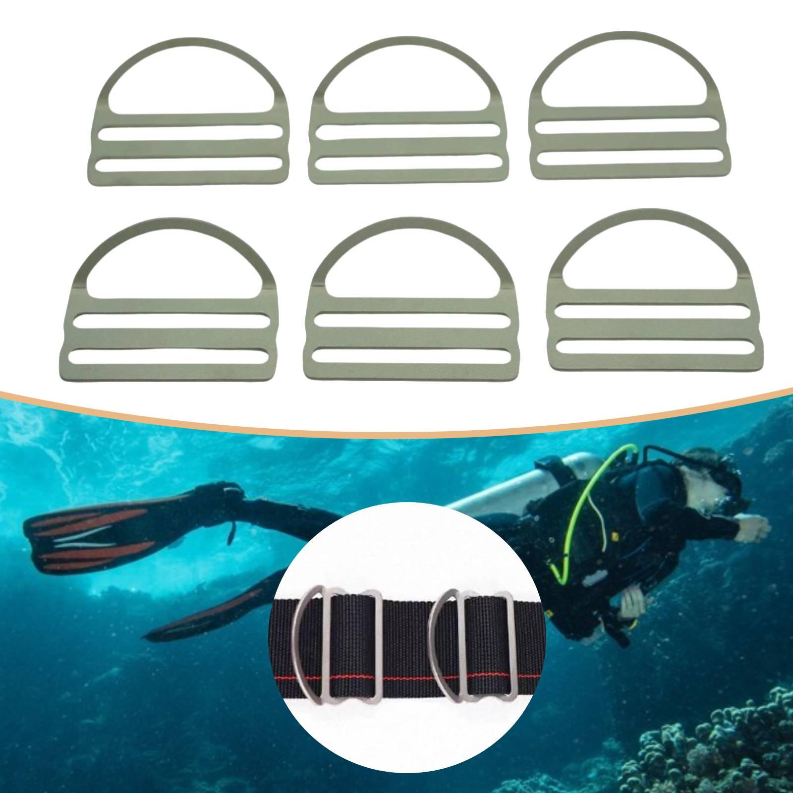 Dive Weight Belt - 6 Pieces Diving Weight Ring Diving