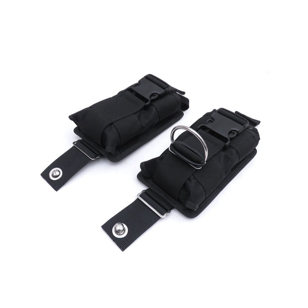 Dive Weight Belt - Popular New 2Pcs Spare Black 1680D