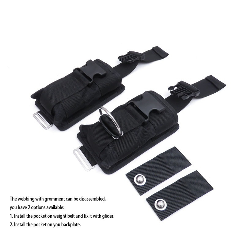 Popular New 2Pcs Spare Black 1 - đánh giá và giá Dive Weight Belt