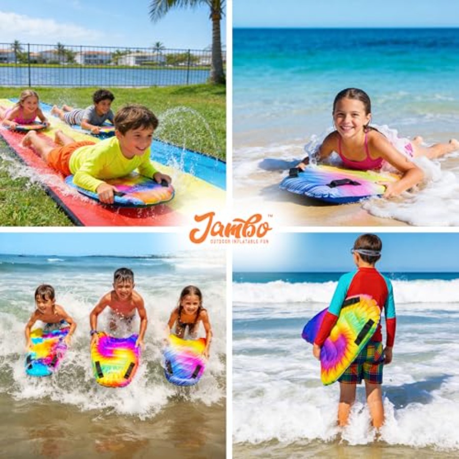 4 Pack Inflatable Surf Body Bo - đánh giá và giá Bodyboard Boogie Board